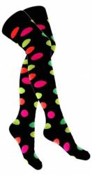 Overknee Socken Gepunktet Mehrfarbig