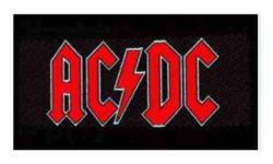 Patch AC/DC Aufnäher