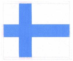 Patch Finnland Aufnäher