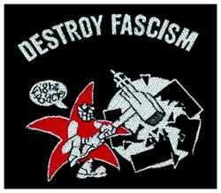 Patch Destroy Fascism Aufnäher