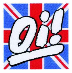 Patch Oi! Aufnäher