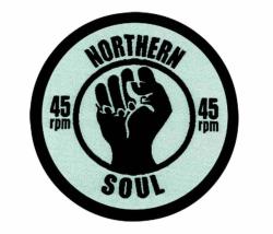 Patch Northern Soul 45rpm Aufnäher