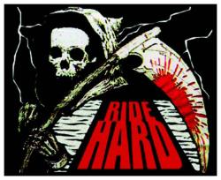 Aufnäher Ride Hard Patch