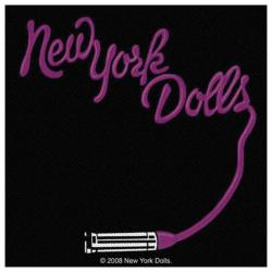 Aufnäher New York Dolls Lipstick Logo Patch