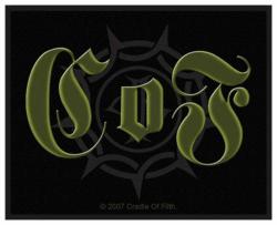 Aufnäher Cradle Of Filth Gothic Patch