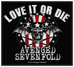 Avenged Sevenfold Love It Or Die Patch