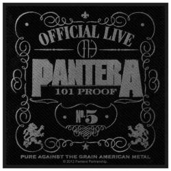 Aufnäher Pantera 101% Proof Patch
