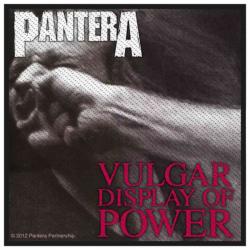 Aufnäher Pantera Vulgar Display Of Pow Patch