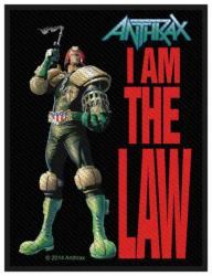 Aufnäher Anthrax I Am The Law Patch
