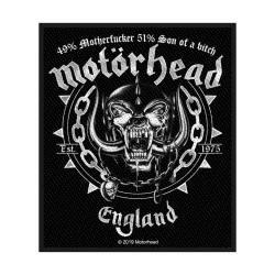 Aufnäher Motörhead England Ball & Chain Patch