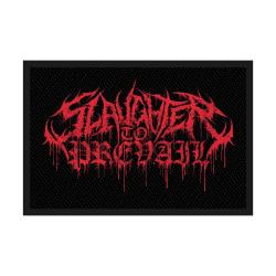 Slaughter to Prevail Logo Patch schwarz-rot