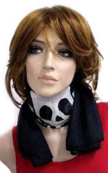 Gothic Halstuch Totenkopf Teenage