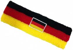 Stirnband Deutschland Fahne