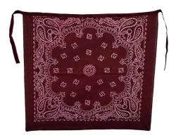 Bandana Halstuch Weinrot