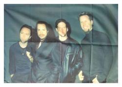 Metallica Vintage Band Foto Posterfahne