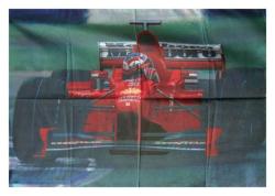 1998 Ferrari Formel 1 F1 Posterfahne
