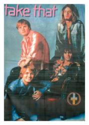 Take That Band Foto Posterfahne