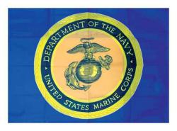 United States Marine Corps USMC Posterfahne