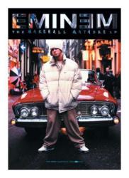 Eminem The Marshall Mathers LP Posterfahne