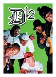D12 Eminem Devils Night Band Foto Posterfahne