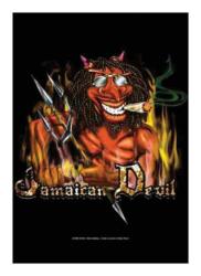 Jamaican Devil Posterfahne