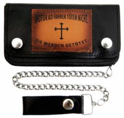 Biker Wallet Motorrad Fahrer Töten Nicht