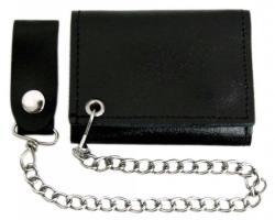 Black Biker Wallet