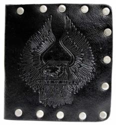 Black Biker Wallet Live To Ride